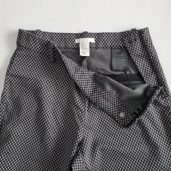 H&M Women's Black & White Ankle Length Pants, 6 - Picture 7 of 7